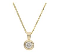 Kettenanhänger Gold 585 Brillant JL10-02-3635 JuwelmaLux