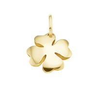 Kettenanhänger LUIGI MERANO "Kleeblatt, Gold 375", gelb, Schmuckanhänger, Damen, onesize, Gelbgold 375, Kettenanhänger (23920949-0) gelb