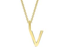 Kettenanhänger ONE ELEMENT "Buchstaben Anhänger aus 333 Gelbgold", gold, Schmuckanhänger, Damen, BuchstabeVimSetmitHalskette, A, Gelbgold 333 Gold, Gelbgold 333, Gold, Kettenanhänger, das perfekte Geb