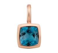 Orolino Kettenanhänger »585/- Rotgold Blautopas«