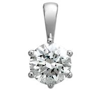 Orolino - Anhänger 750/- Gold Brillant weiß 1,00ct. Charms & Kettenanhänger 1 ct Damen