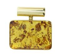 Kettenanhänger OSTSEE-SCHMUCK "- Gleiter-Classic 21x14 mm - Gold 333/000 - Bernstein" Gr. 22, gold (gold 333, goldfarben, gelb), Schmuckanhänger, Damen, Gelbgold 333, Kettenanhänger (33996563-22) gold