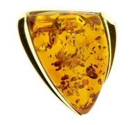 Kettenanhänger OSTSEE-SCHMUCK "- Gleiter-Lara - Gold 333/000 - Bernstein" Gr. 25, gold (gold 333, goldfarben, gelb), Schmuckanhänger, Damen, Gelbgold 333, Kettenanhänger (66993630-25) gold 333, goldfa