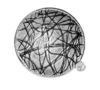 Kettenanhänger OSTSEE-SCHMUCK "- Gleiter Runo 24 mm-Sarah Vicenza - Silber 925/000 - Zirkonia" Gr. 24, silber (silber 925, silberfarben, weiß), Schmuckanhänger, Damen, Silber 925 (Sterlingsilber), Ket