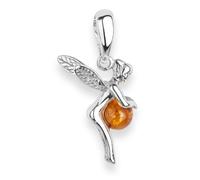 OSTSEE-SCHMUCK Kettenanhänger »- Elfe - Silber 925/000 - Bernstein« (1-tlg)