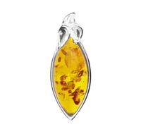 Kettenanhänger OSTSEE-SCHMUCK "Ostsee-Schmuck Anhänger Gleiter-Majken Anhänger Gleiter-Majken", weiß, Schmuckanhänger, Damen, 31 x 12mm, Silber 925 (Sterlingsilber), 3,2 g, Kettenanhänger (51496224-0)