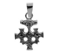 Kettenanhänger OSTSEE-SCHMUCK "Ostsee-Schmuck Anhänger Hiddensee 15 x 13 mm", weiß, Schmuckanhänger, Damen, 23x13mm, Silber 925 (Sterlingsilber), 1,5 g, Kettenanhänger (32260915-0) weiß