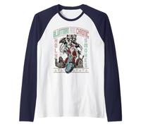 Kevin Smith Jay & Silent Bob Weihnachtsmann Holy Smokes Biker-Weihnachtsmann Raglan