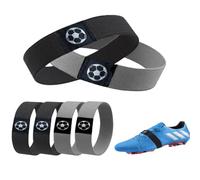 KEWUF 6 Pcs fußballschuhe Schnürsenkel Fixierband, Schnürsenkel Fixierband Fussball, Verhindern Dass die Fußballschuhe Sich Lösen, Triathlon Schnürsenkelhalter Geeignet für Sportschuhe Freizeitschuhe