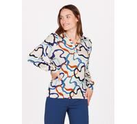 KEY LARGO Bluse "Cobra" in Creme - 61% | Größe L | Damen Blusen