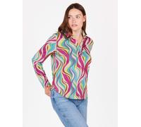 KEY LARGO Bluse "Lush" in Fuchsia - Größe XS | Damen Blusen