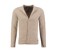 KEY LARGO Cardigan "Luzern" in Beige - Größe L | Herren Pullover Cardigans