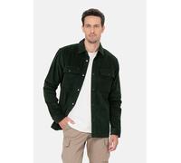 KEY LARGO Cordhemd "Monza" in Dunkelgrün - Größe XL | Herren Plussize