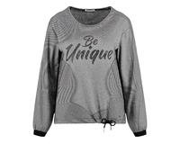 KEY LARGO Damen Dance Round Bluse, Silver (1107), L EU