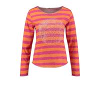 Key Largo Damen Happiness Round Longsleeve, orange-pink (2393), Medium