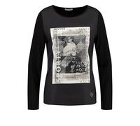 KEY LARGO Damen Sporty Round T-Shirt, Black (1100), L EU