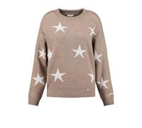 Key Largo Damen Twinkle Round Pullover, mud Brown (1607), S