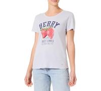 KEY LARGO Damen WT Berry Round T-Shirt, Blue Grey (1126), Medium