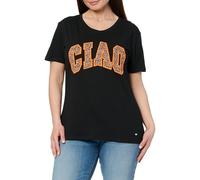 KEY LARGO Damen Wt Ciao Round T-Shirt, Black (1100), XS EU