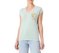 KEY LARGO Damen WT Cocktail v-Neck T-Shirt, sage Green (1537), X-Small