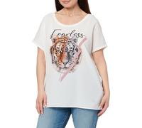 KEYLARGO Damen WT Fearless Round T-Shirt, Offwhite (1001), M