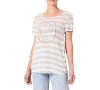 Key Largo Damen Wt Florida Round T-Shirt, Beige-Offwhite (2702), M EU