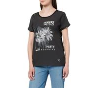 KEY LARGO Damen WT Ibiza Round T-Shirt, Black (1100), Medium