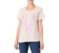 KEY LARGO Damen Wt La Vie Round T-Shirt, Beige (1004), XS EU
