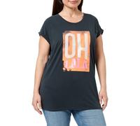 KEY LARGO Damen Wt Ohlala Round T-Shirt, Black (1100), L EU