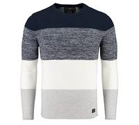 KEY LARGO Herren JOGI Round Neck Pullover, Navy (1200), XXL