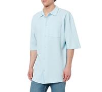 KEY LARGO Herren KLSIEGFRIED 1/2 Structure Hemd, Glacier Blue (1236), XL