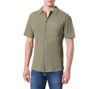 KEY LARGO Herren KLSIEGFRIED 1/2 Structure Hemd, Khaki (1505), XL