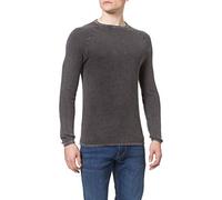 KEY LARGO Herren MST Thomas Pullover, Anthrazit, L
