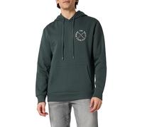 KEY LARGO Herren MSW Stay Loose Hoody Sweatshirt, Dark Green (1501), M