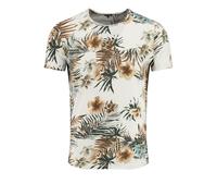 KEY LARGO Shirt "Playa" in Weiß - Größe XXL | Herren Plussize