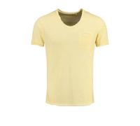 KEY LARGO Herren Uni Basic T-Shirt Soda tiefer V-Ausschnitt Slim fit einfarbig Vintage Look T00619