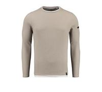 KEY LARGO Herren Stefano Round Sweatshirt, Dove Grey (1123), S