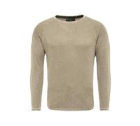 KEY LARGO Herren Thomas Round Neck Pullover, Sand (1005), L