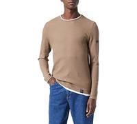 KEY LARGO Herren Stefano Round Sweatshirt, Brown (1600), S