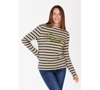 KEY LARGO Longsleeve "Beau" in Beige - Größe L | Damen Tops