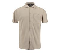 KEY LARGO Herren KLSIEGFRIED 1/2 Structure Hemd, Sand (1005), XL