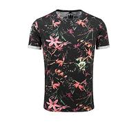 KEY LARGO Herren MT Jungles Round T-Shirt, Black (1100), XXL