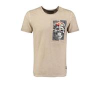Key Largo Men T-Shirt MT KL Flower Power Round