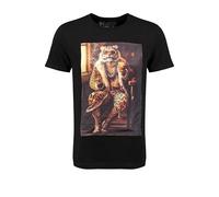 KEYLARGO Herren, Key Largo Men T-Shirt MT KLPIMP Tiger Black Round, XL