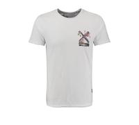 KEY LARGO Herren KLSUMMER Splash Round T-Shirt, White (1000), XXL