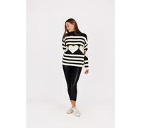 KEY LARGO Pullover "Dear" in Schwarz - Größe M | Damen Pullover Cardigans