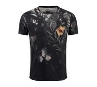 KEY LARGO Herren Amazonas Round T-Shirt, Black (1100), L