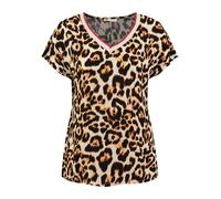 KEY LARGO Damen WB Lips v-Neck Bluse, beige (1004), Large