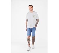 KEY LARGO Shirt "San Diego" in Weiß - Größe S | Herren Plussize