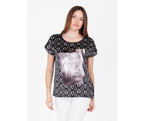 KEY LARGO Shirt "Tikka" in Schwarz - Größe L | Damen Tops